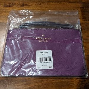 Kate Spade Wristlet have a point of view purple